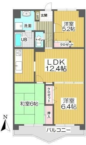 リヴェール石神井 間取り