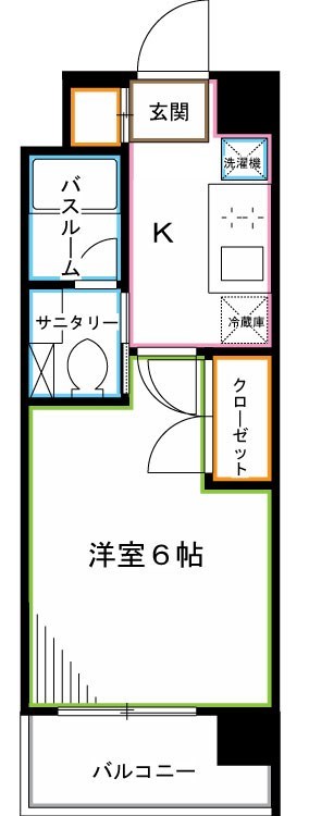 SYMPHONY　FLAT 間取り