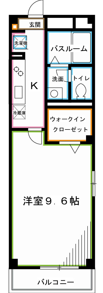 キューベックス・ワイズ  間取り