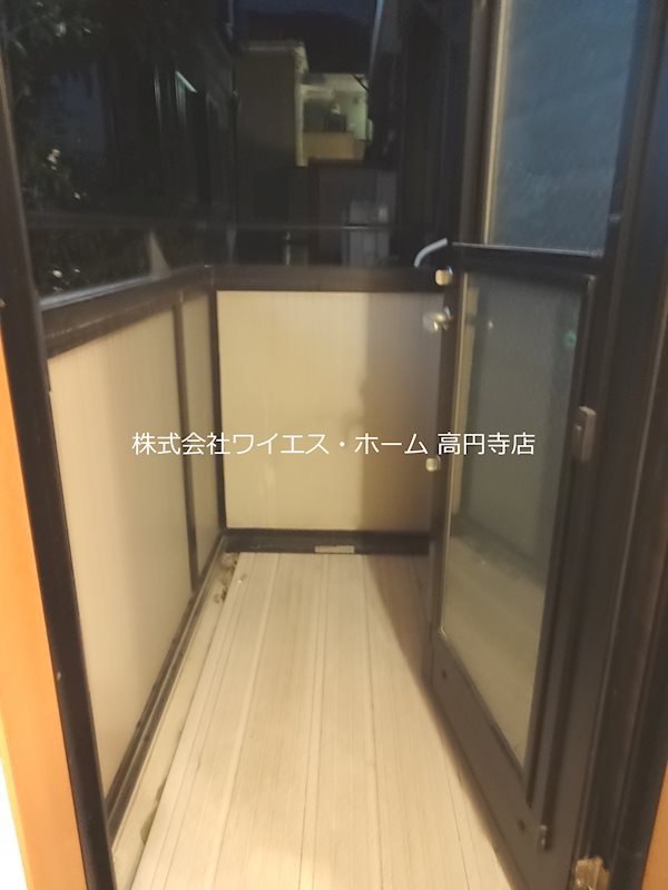 八景舎高円寺北　月 ベランダ