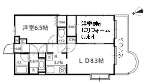 ガーデンパレス関町 間取り