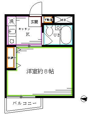 サンセーヌ宮崎 間取り