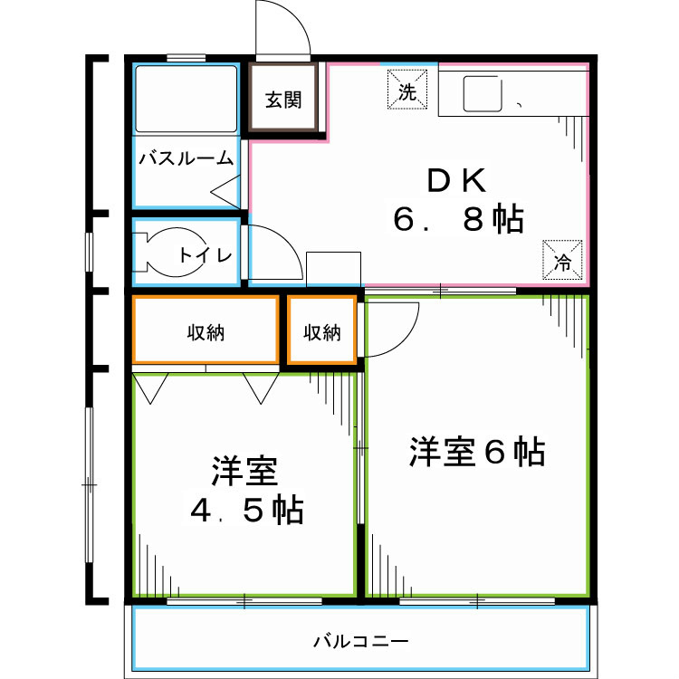 鈴吉マンション 間取り