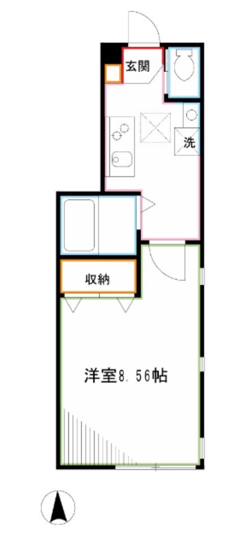 ソルナクレイシア三鷹 間取り
