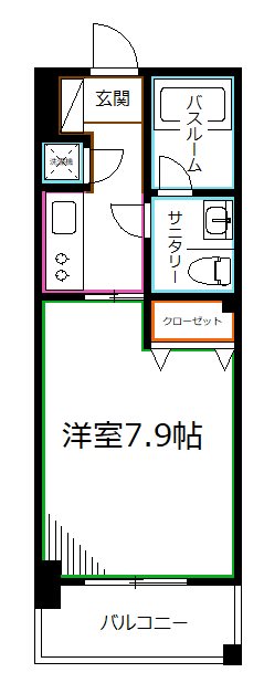 コンフォート武蔵野 間取り