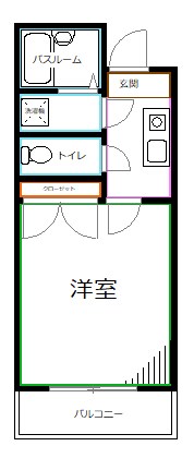 ロジエ高井戸弐番館 間取り