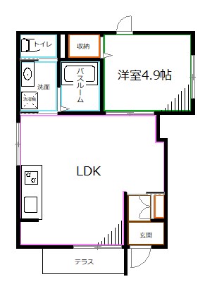 Luna Ogikubo 間取り