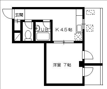 加藤マンションST綾乃 間取り