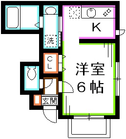 パームツリー武蔵野 間取り