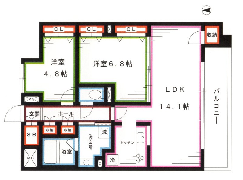 ヤサビアン 間取り