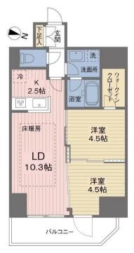 東京都中野区弥生町５丁目 間取り
