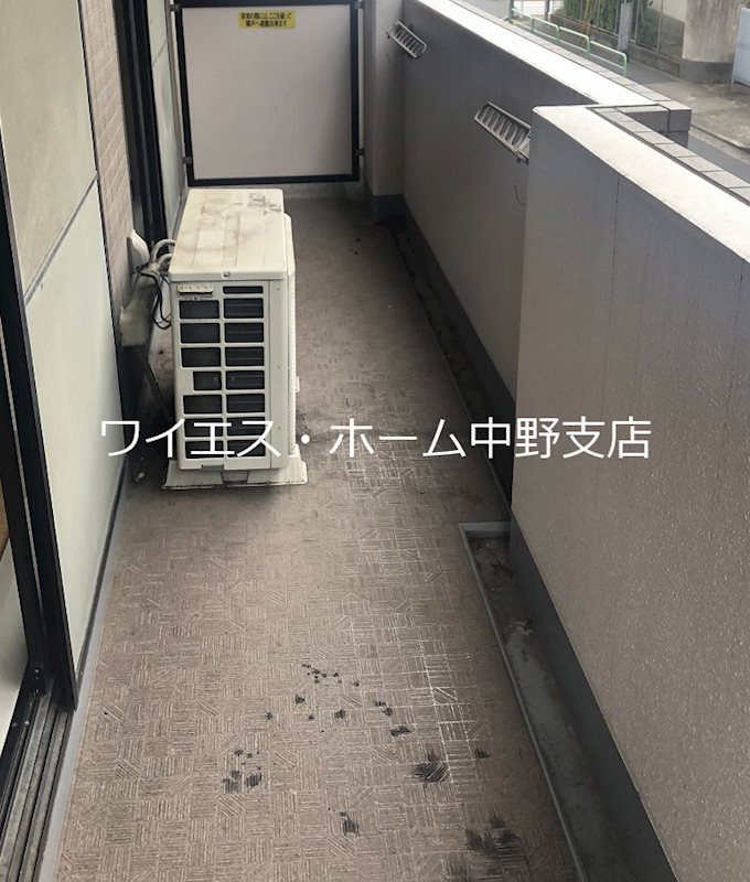 セントラルパレス ベランダ