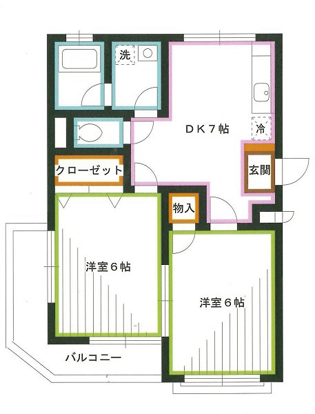 第1ゼルコバマンション 間取り