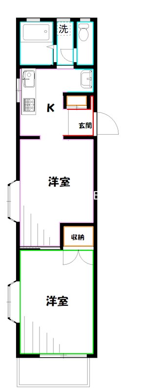 あびたしおん三鷹 間取り