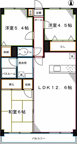 アースフォーガル 間取り