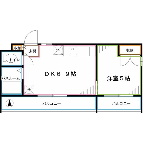 サンハイツ 間取り