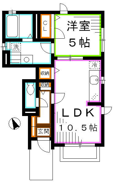 ノール吉祥寺 C 間取り