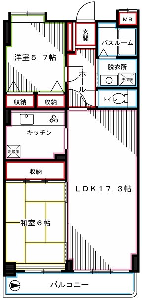 ヴェール・カルチェ 間取り