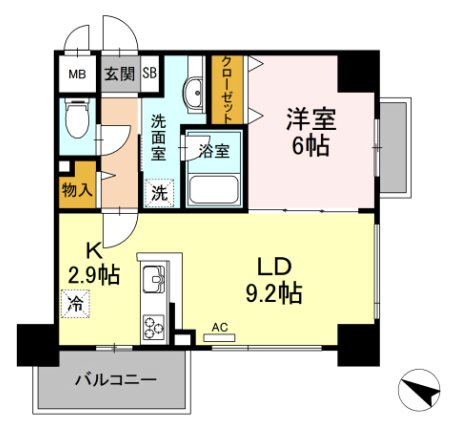 ハイムローゼⅦ 間取り