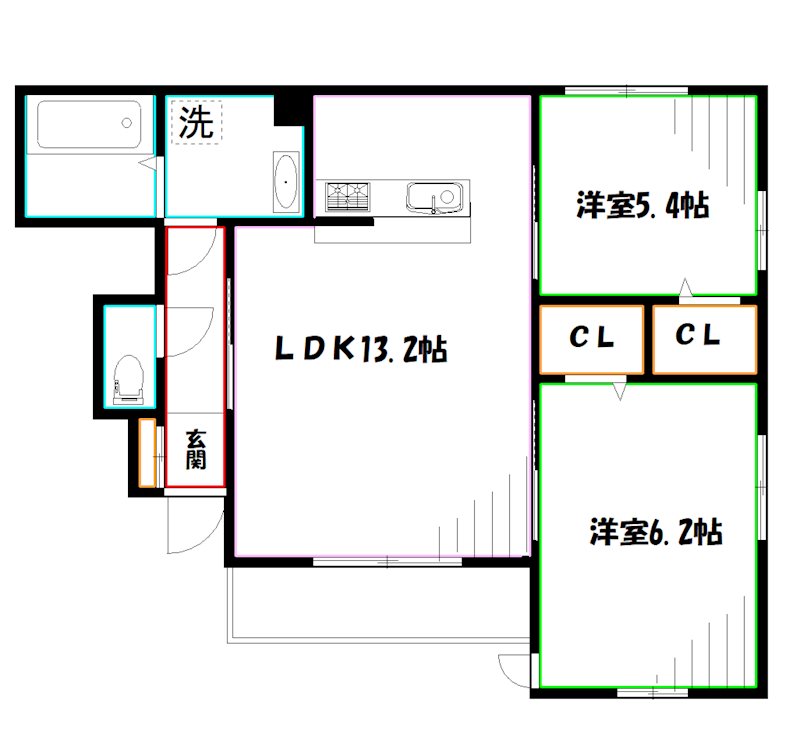 エラーブル 間取り