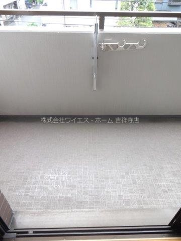 武蔵野パークヒルズ ベランダ