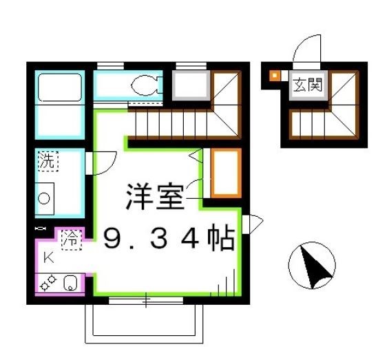 コティハウスカ  間取り