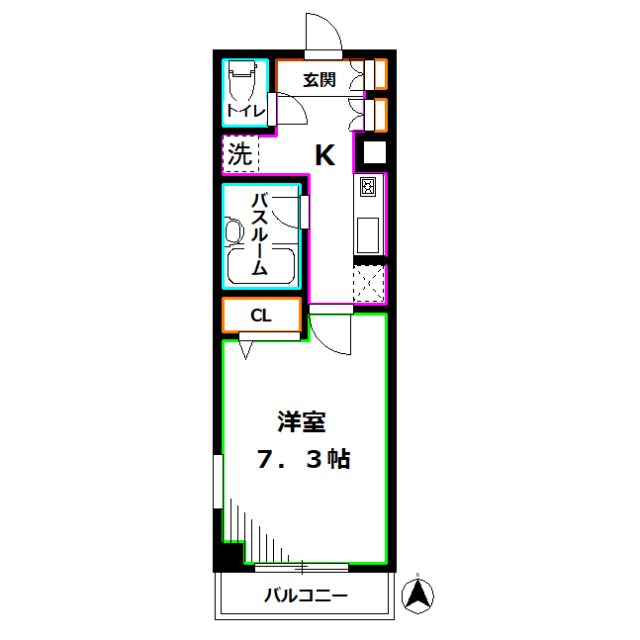 パルクベール上井草 間取り