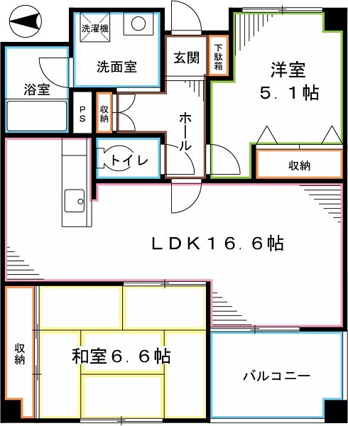 ヴィスタガーデン東小金井 間取り