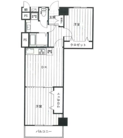 ライオンズマンション方南台 間取り