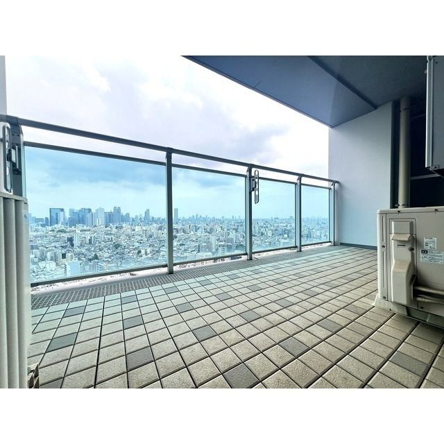 中野ツインマークタワー ベランダ