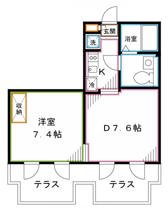 ステラコート中野 間取り