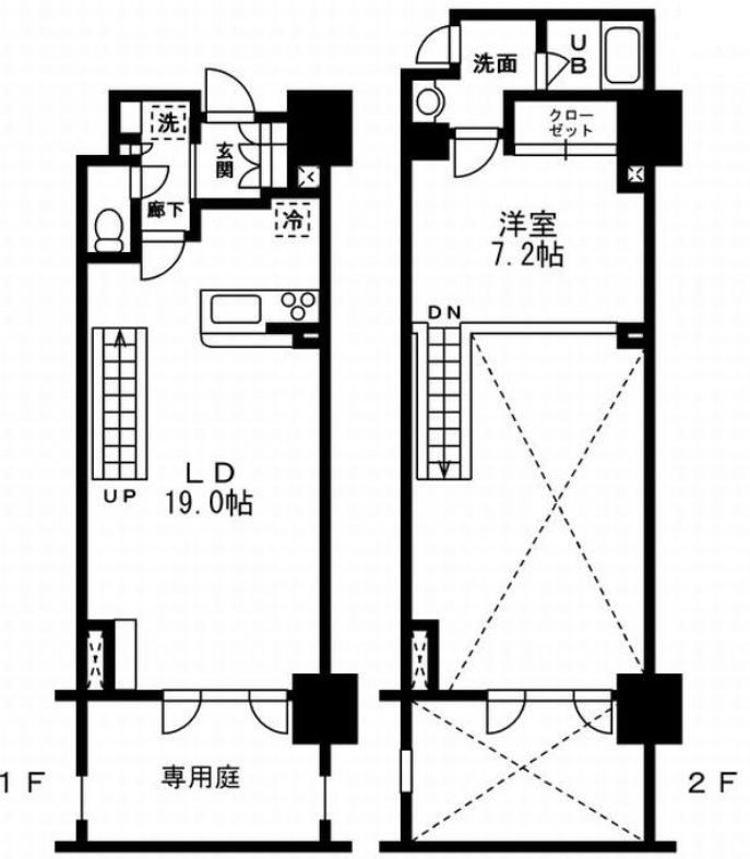 レジディア杉並方南町 間取り