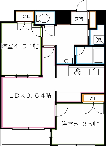 ビバリーホームズ吉祥寺 間取り