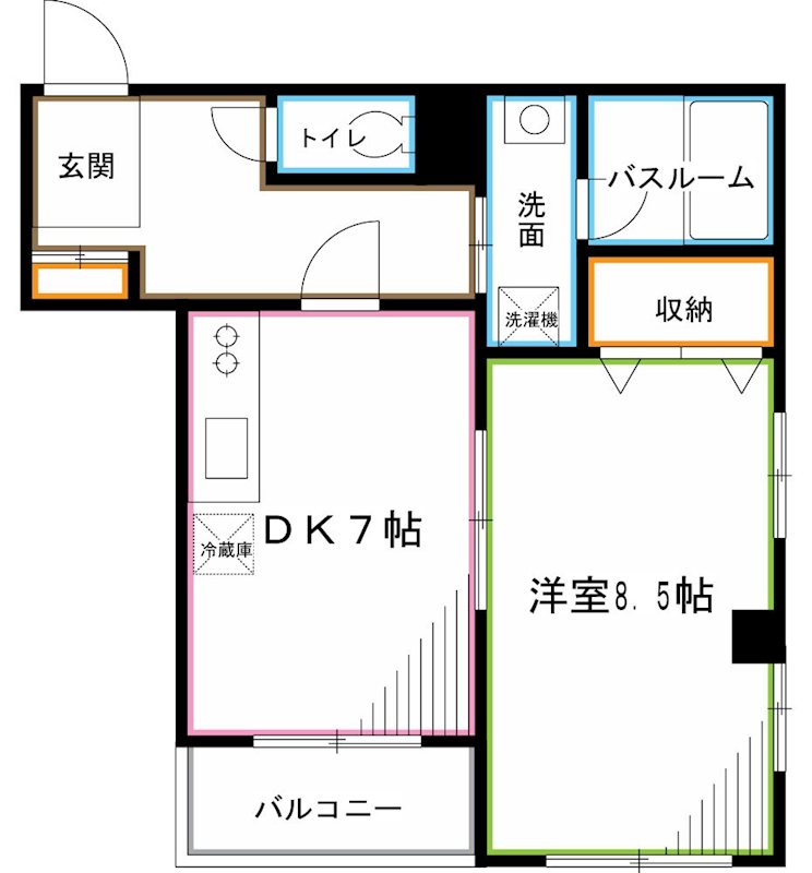 ハイリードセイフウ 間取り