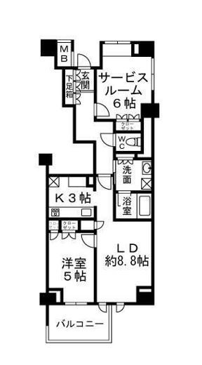 H-スクエア吉祥寺南町　  間取り