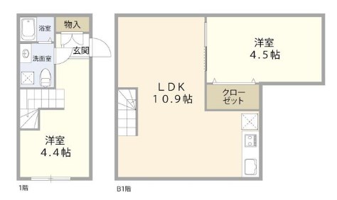 CONTEL NAKANO 間取り