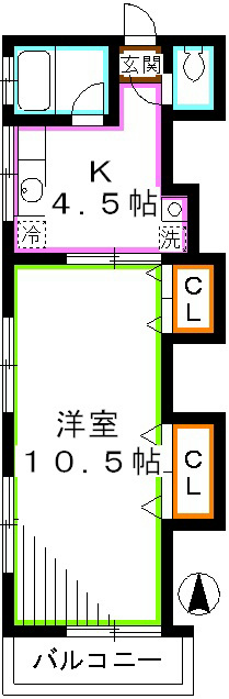 リバーサイドハウスＡ　 間取り