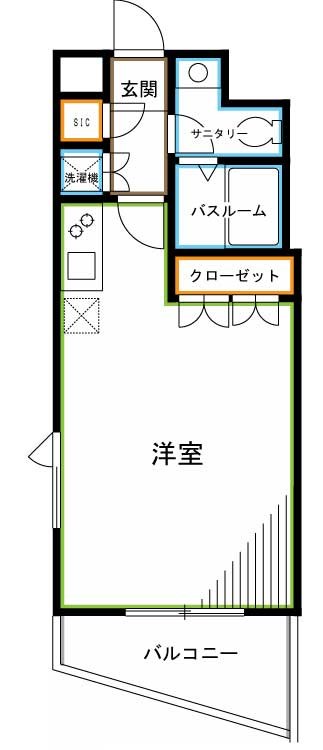 プライムアーバン西荻窪Ⅱ 間取り