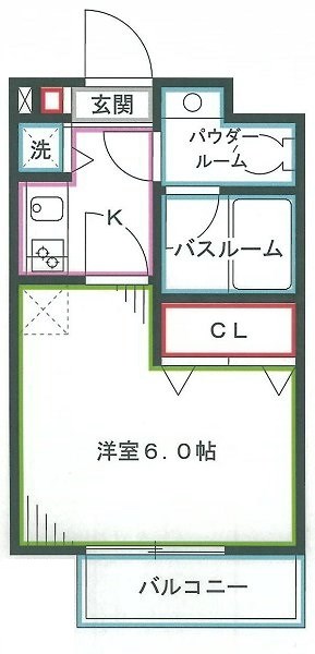 ティユール岡本 間取り