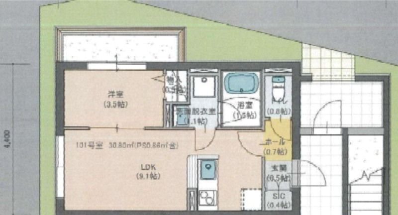 プロスタイルウェルス下井草 間取り