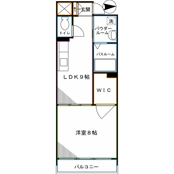コントラーダ・ウノ 間取り