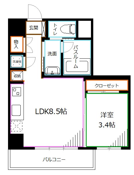 ＬＥＸＩＡ（レクシア） 間取り