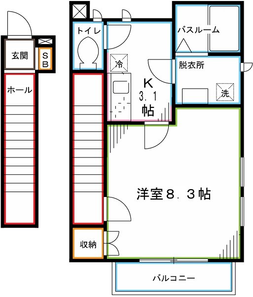 パルフォレスト 間取り