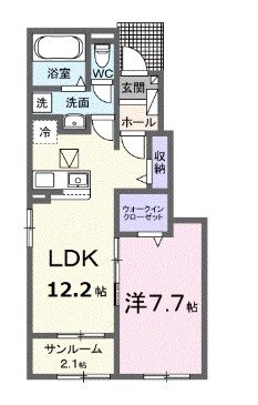 トレスト府中  間取り