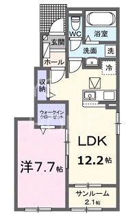トレスト府中  間取り