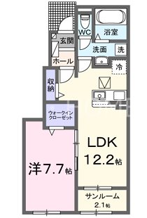トレスト府中  間取り