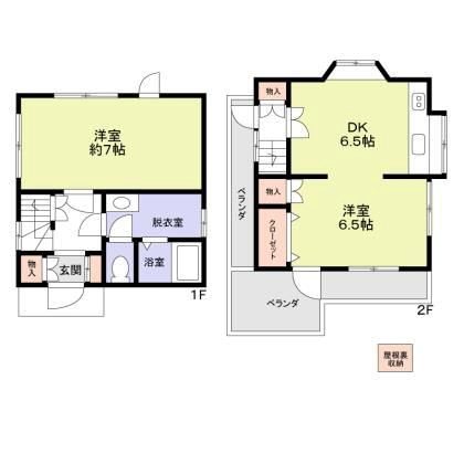 杉並区上井草３丁目戸建 間取り