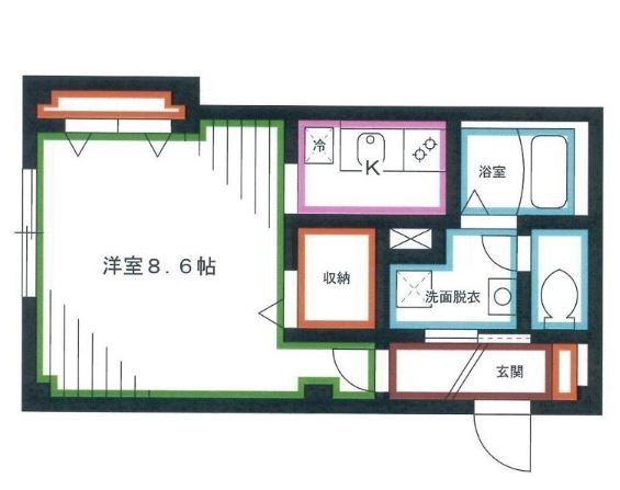ロジュマンＮ荻窪 間取り