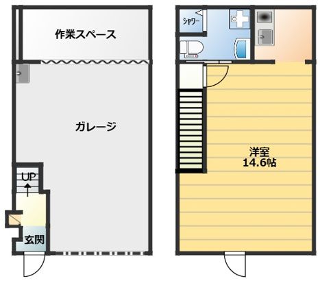 OGW　2nd　BASE 間取り