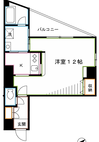 エルフレア武蔵野 間取り